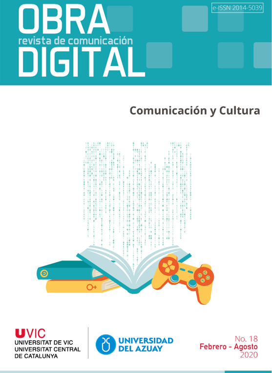 Obra Digital No. 18.   Comunicación y Cultura